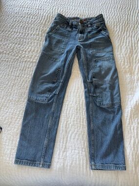 Anthropology Pilcro The Wanderer Women’s Blue Jeans EUC 27